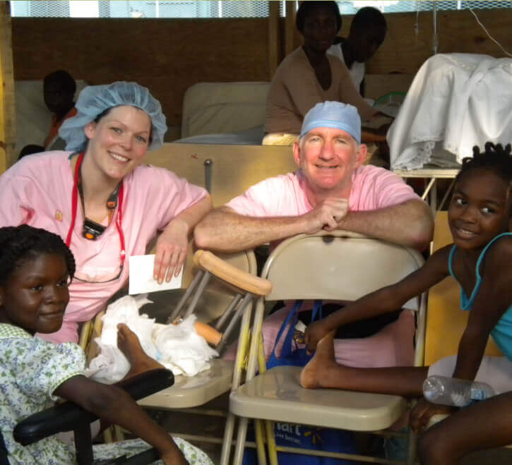 Local surgeon tells of volunteering in Haiti