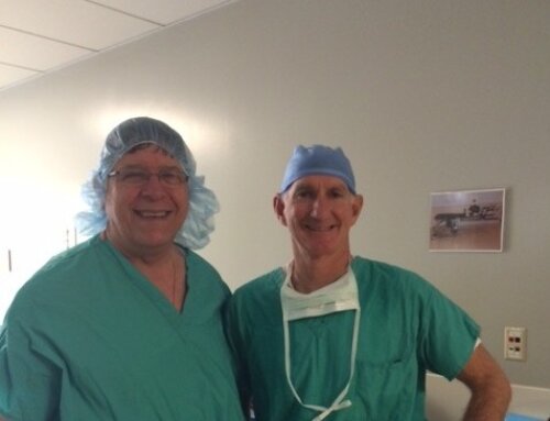 Dr. Louis Provides Important Technical Training to Surgeon based in Monroe, Michigan
