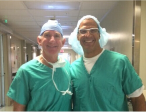 Dr. Louis Provides Clinical Training to Dr. Judson Wood, Jr.